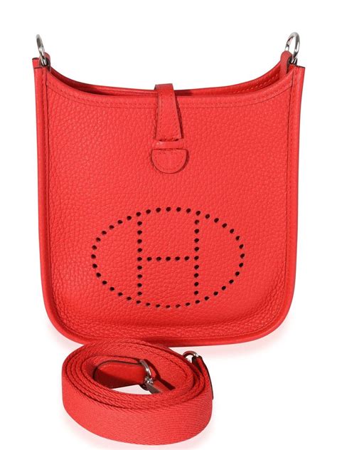 women hermes crossbody bag|Hermes evelyne bag pre owned.